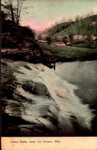 Vintage POSTCARD- Como Falls, Near La Crosse, Wisconsin BK59 - £3.94 GBP