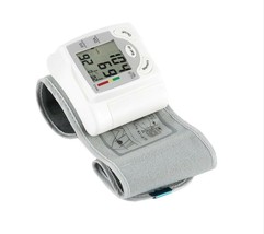 Automatic Digital LCD Display Wrist Blood Pressure Monitor Heart Beat Rate Pulse - £17.77 GBP