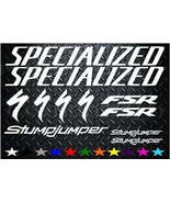 SPECIALIZED STUMPJUMPER FSR Cycling Stickers Decals Bike Frame Fork MTB Road* - £11.98 GBP