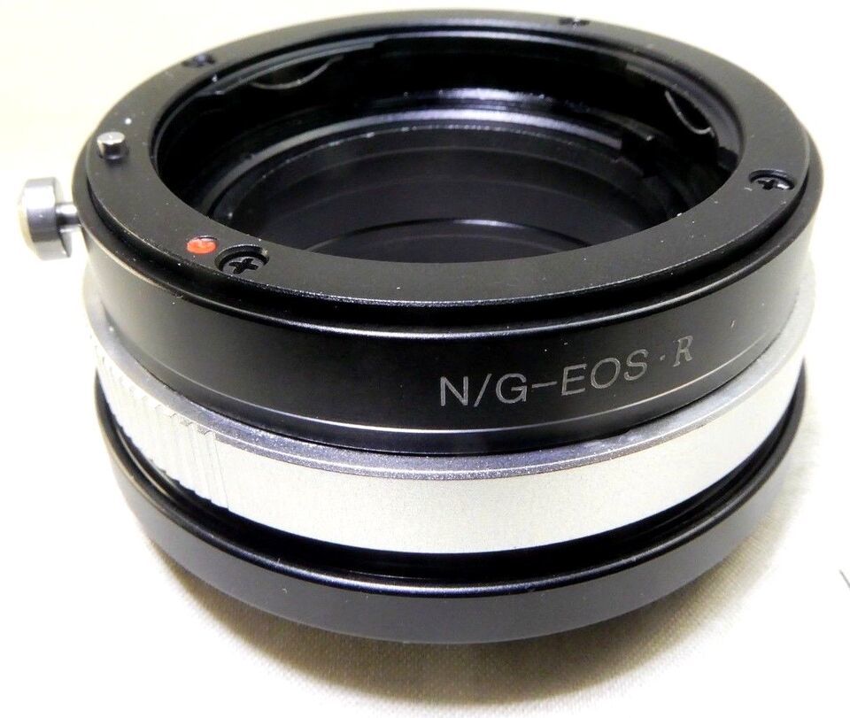Nikon AF-S AI-S G F Lens mount adapter to Canon EOS R RF full frame Camera