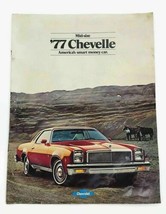 Original 1977 Chevrolet Chevelle Med-Size Malibu Sale Brochure Booklet - $15.45