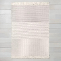 Tri-Patterned Area Rug - Hearth &amp; Hand™ with Magnolia 9&#39; x 12&#39; - £271.05 GBP