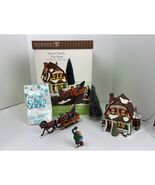 Department 56 New England Village Sawyer Family Tree Farm set 2004 - $74.99