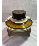 Vintage Retro Kitchen Pound Scale Round Saucer Plastic Mid Century UFO - £13.00 GBP