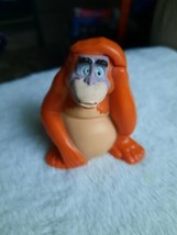 Vtg 1997 Disney 3&quot;Action Figure King Louie Orangutan#4 McDonalds Jungle Book Toy - £2.58 GBP