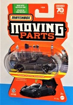 Matchbox 2023 Moving Parts Pagani Huayra Roadster Dk Gray w Opening Engine Cover - £4.64 GBP