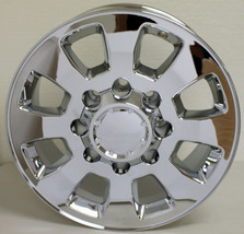 2011-2022 Chevy Silverado 2500 3500 Chrome 18&quot; 8 Lug Replica Wheels 8x180 - £878.91 GBP
