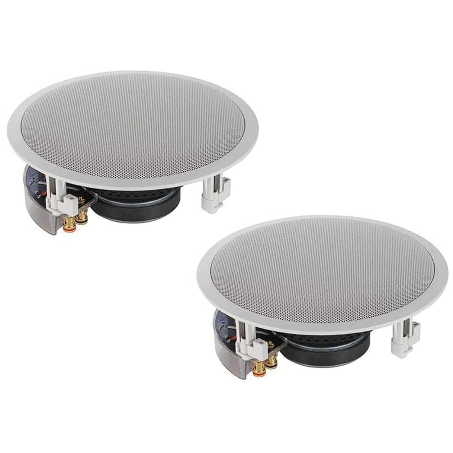 YAMAHA NS IW560C 8" 2 Way In Ceiling Speaker System for Custom Installations (Wh