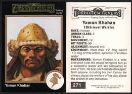 1991 TSR AD&amp;D Gold Border RPG Fantasy Art Card #271 ~ Forgotten Realms Warrior - £5.62 GBP