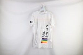 Stanley Black &amp; Decker Mens Medium Spell Out Pride Allies Rainbow T-Shir... - $19.75