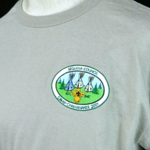 Boy Scouts Camp Chawanakee L T-shirt size Large Shaver Lake 2001 Sequoia Council - £15.10 GBP