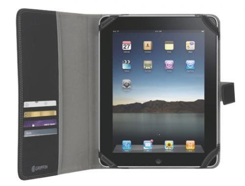 Griffin Elan Passport Folio Case for iPad - Nylon, Black - $11.99