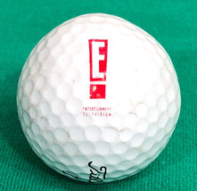 Golf Ball Collectible Embossed Sponsor E Entertainment Television Titleist - £5.65 GBP
