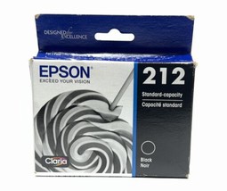 Epson Genuine 212 Black Standard Capacity Ink Cartridge  08/2025 - $19.79