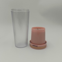 IYQAE Electric juicers Portable and easy-to-clean electric juicer, pink - $28.78 CAD