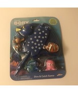 NEW DISNEY&#39;S FINDING DORY DIVE &amp; CATCH GAME - 6 PIECE DIVE SET - £6.38 GBP