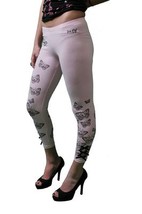 Iron Fist Flutter Die Pink Leggings Size: XS - $14.95