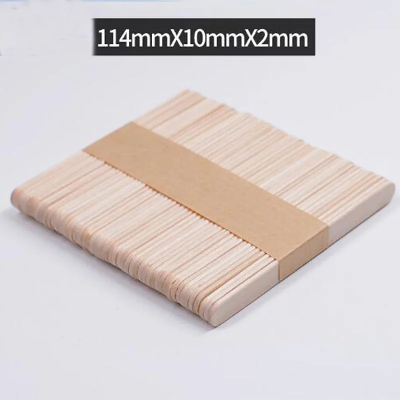 House Home 50/100PCS Woman Wooden Body Hair Removal Sticks Wax Waxing Disposable - £19.28 GBP