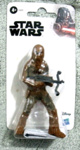 Star Wars Chewbacca with Weapon Collectible 4&quot; Action Figure Hasbro - $9.95