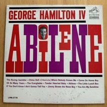 George Hamilton IV - Abilene - Vinyl LP - RCA Victor Records - 1963 - £3.96 GBP