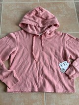 BP Organic Cotton blend  pink beauty Crop hoodie Wome Size S - £24.45 GBP