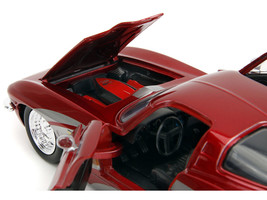 1963 Chevrolet Corvette Stingray Red Metallic w Silver Graphics Bigtime Muscle S - £30.17 GBP