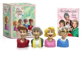 The Golden Girls Finger Puppets + A to Z Memorable Moments Guide Mini Bo... - $14.46