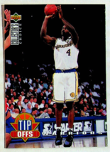 1994-95 Upper Deck Collector&#39;s Choice Chris Webber #174 Basketball Tip Off - £1.48 GBP