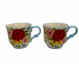 The Pioneer Woman Sweet Rose Mugs Set of 2 14.5 OZ Cups New - £23.52 GBP
