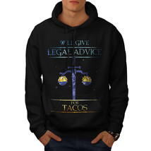 Wellcoda Tacos Lawyer Joke Mens Hoodie, Legal Casual Hooded Sweatshirt - £25.84 GBP+