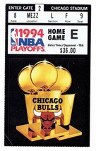1994 NBA Playoffs Rd 2 Game 6 New York Knicks @ Chicago Bulls Home Ticket Stub - £195.99 GBP