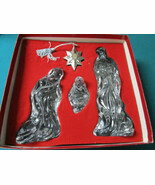 Lenox Millenium Nativity Set 4 Pcs Nib Original ^^ - $143.87 CAD