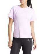 adidas Women&#39;s Aeroready Training Minimal Short Sleeve Tee Medium Bliss ... - $27.73 CAD