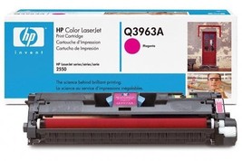 HP OEM Q3963A Magenta LaserJet Toner Cartridge - £63.89 GBP