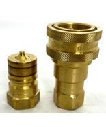NEW Dixon 6HF6-B FNPT 3/4&quot; Female Quick Coupler &amp; ISO-B 3/4&quot; Female Plug - $1,286.13 MXN