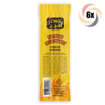 6x Sticks Long John Big John Sizzlin&#39; Hot Pickled Spicy Sausage Snack | ... - €15,00 EUR