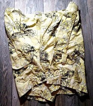 Sand N Sun Lined Swim Suit Board Shorts Mens XL Up to 48&quot; Waist Yellow T... - £10.41 GBP