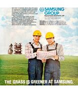 Samsung Group Tech Korea 1979 Advertisement Vintage Japanese Technology ... - $41.79 CAD