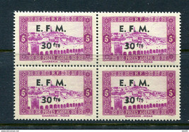 Algeria Â 1943 Sc 82 note Ovprt E.F.M. 30frs MNH  12538 - £7.90 GBP