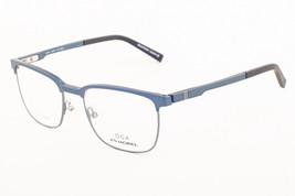 OGA MOREL Matte Blue Eyeglasses 10100O BG09 53mm French Design - £101.82 GBP