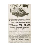 Bryant &amp; Stratton College 1897 Advertisement Victorian Buffalo New York ... - €17,15 EUR