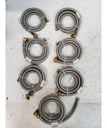 7 Qty Supco Stainless Steel Hose with Ebow 3/8&quot;x3/8&quot; | 1406DWSS (7Qty) - $935.28 MXN