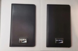 (LOT 2) New Double Panel Discover CHECK Books PRESENTERS RESTAURANT - $19.79