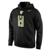 Nike Oregon Ducks #8 Performance Hoodie Black &quot;Medium&quot; - $23.76