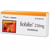 OTC Fiobilin, 250 mg, 20 tbs, Chronic cholecystitis, Biliary dyskinesia,... - $18.89