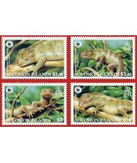 Solomon Islands 1035-1038 MNH Prehensile-Tailed Skinks Lizards ZAYIX 022... - £3.92 GBP