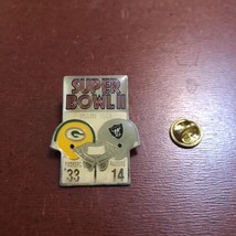 Starline NFL Super Bowl Pins Green Bay Packers & Raiders - $14.03