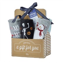 Holidays 6-Piece Hand Towel Set, Assorted 6 Count - £39.30 GBP