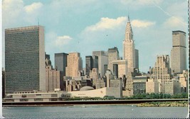 Vintage Postcard United Nations Headquarters, New York City - £2.77 GBP