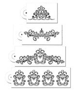 4 Piece Cake decorating Airbrush Icing Frosting Fondant Elegant Lace Ste... - $17.26 CAD